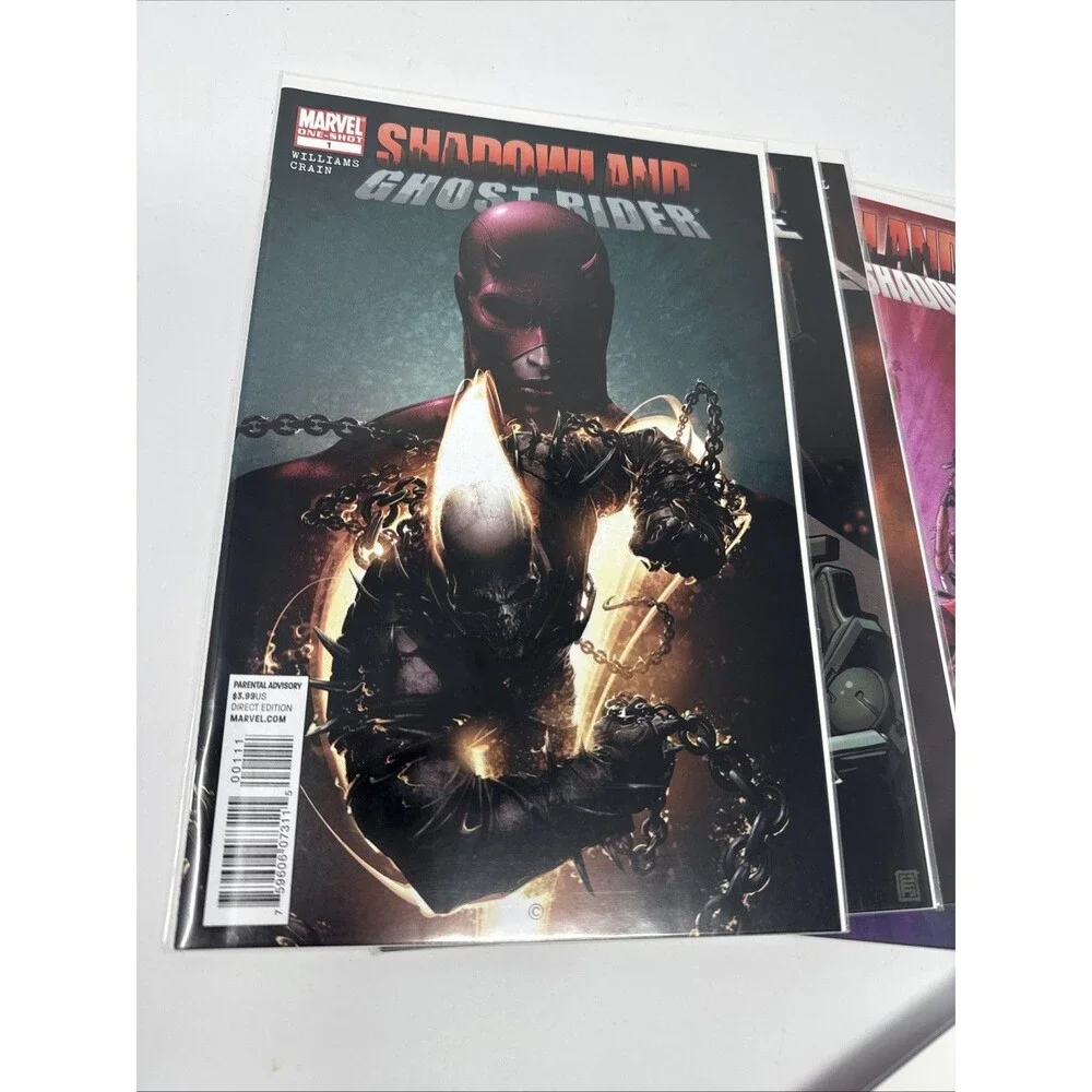 Shadowland LOT 17 Daredevil 508 509 510 511 512 Power Man 1 2 3 4 Elektra Ghost